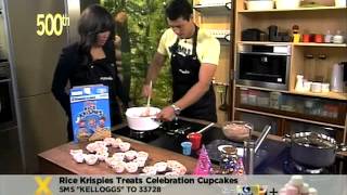 Kelloggs  Rice Krispies treats celebration cupcakes 20092012 [upl. by Etteve]