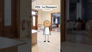 Le Passeport 📕 antoinebordes video france animation viralvideo [upl. by Gaillard]