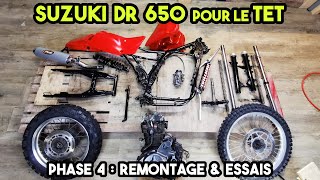 Rénovation DR 650 pour le TET  remontage final et essais [upl. by Ambur348]