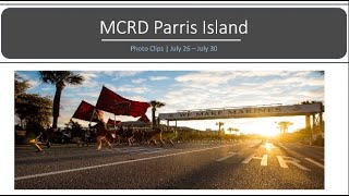 US Marine Corps MCRD Parris Island Clips July 26  July 30 [upl. by Hairahcaz]