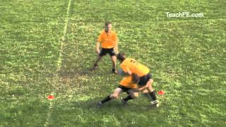 Rugby Drills  Rucking Drill 1 [upl. by Ailasor]