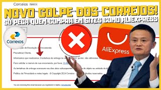 ALIEXPRESS BOXES NÃO É O ÚNICO GOLPE  CUIDADO COM ESSE GOLPE TAMBÉM EM NOME DOS CORREIOS [upl. by Wilhelmina]