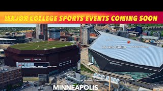 Major College Sports Events Coming To Minneapolis Soon [upl. by Ardnoel240]