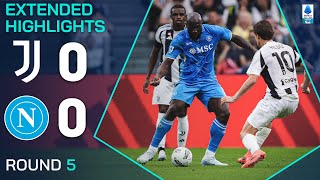 JUVENTUSNAPOLI 00  EXTENDED HIGHLIGHTS  SERIE A 202425 [upl. by Asirral]