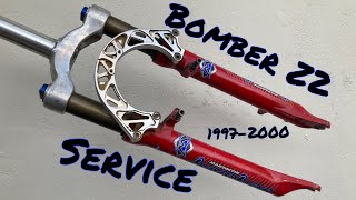 How To Service A Marzocchi Bomber Z2 Alloy Atom Bomb BAM 19972000 [upl. by Etolas]