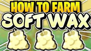 How to Get Soft wax Fast Best Method  Bee Swarm Simulator [upl. by Enavi]