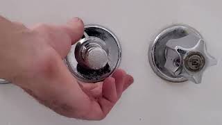 How To Fix A Shower Diverter Valve Plunger Leaking O Rings shower divertervalve howto [upl. by Fi]