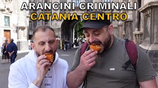 Arancini criminali CATANIA CENTRO [upl. by Haridan]