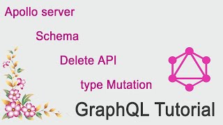 Graphql tutorial in hindi 2024 Apollo server Delete API Mutation tutorial in hindi graphql [upl. by Yecaj]