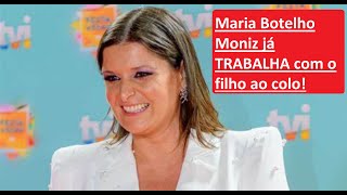 Maria Botelho Moniz mostrase a trabalhar com o bebé Vicente [upl. by Ainomar]