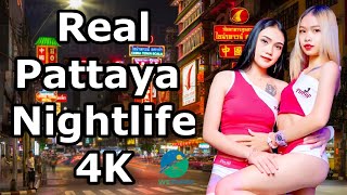 Best Walking Tour in Pattaya Soi 6 🇹🇭  One Night In Pattayas Famous Street 4K [upl. by Hekking]