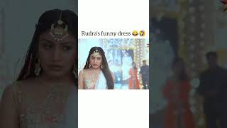 oh my god rudras dress 🤣🤣🤣 ishqbaaz  youtube trending shorts [upl. by Egief]