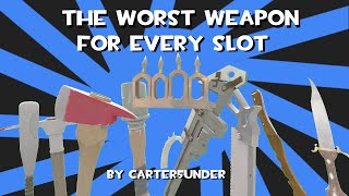 TF2 the worst weapon for every slot [upl. by Winter703]