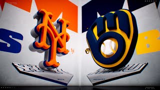 Mets vs Brewers Game 3  Wild Card Gameplay 100324 [upl. by Papp825]