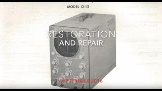 Heathkit Oscilloscope O12 Restoration amp Repair 3  Repairs begin [upl. by Eissac]