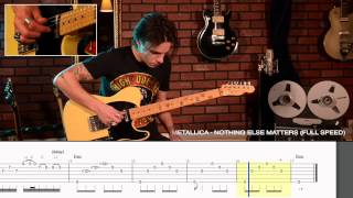 How to Play quotNothing Else Mattersquot by Metallica  Legendary Riff 15 [upl. by Miguel706]