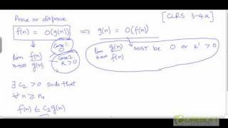 Problem Asymptotic notation properties 1 [upl. by Paris295]