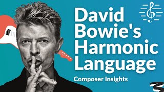 Decoding David Bowies Harmonic Language  Composer Insights [upl. by Auqenes]