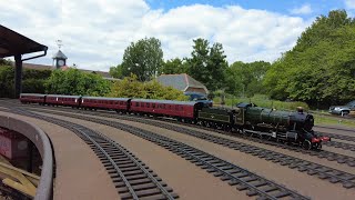 Gauge 1 Live Steam  21st May 2023  Guildford Model Engineering Open Day [upl. by Ellered795]