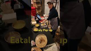 Eataly Popup in Distillery District Toronto the6ix [upl. by Eitsirc432]