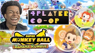 Were SUPPOSED to be Working Together Super Monkey Ball Online Coop [upl. by Trebo]