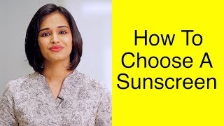 How To Choose A Sunscreen  Dr Renita Rajan  Skin Diaries [upl. by Aihtennek]