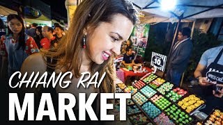 Chiang Rai Thailand Night Market  RAW Vlog 3 [upl. by Davidoff]