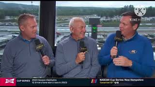 Week 14 Fox NASCAR Pregame Show From New Hampshire Motor Speedway Postponed To Monday Due To Rain [upl. by Gay984]