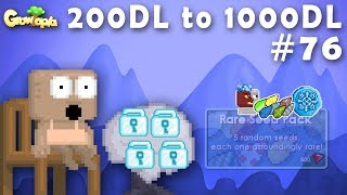 30k RARE SEED PACKS  200DL to 1000DL 76  Growtopia [upl. by Adara]