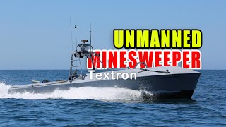 Unmanned Mine Destroying Ship  Textron Systems controversy with US Navy over USV MCM contract [upl. by Nolat]