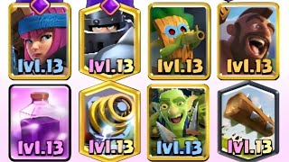 Clash Royale 38 Elixir Sparky Mega Knight Deck [upl. by Wilhide577]