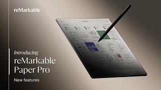 reMarkable Paper Pro — bigger brighter and in color [upl. by Enigroeg841]