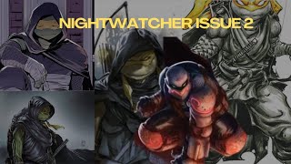 TMNT Nightwatcher issue 2 IDW [upl. by Aihseyn]