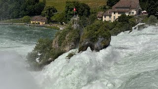 Rheinfall bei Hochwasser 06062024 😎👍🏻 [upl. by Nnyrb]