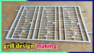 window grill design  grills design for window  amazing metal bar grill 2021 [upl. by Anitsirhcairam788]