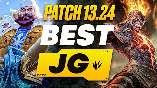 The BEST Junglers For All Ranks On Patch 1324 FINAL Season 13 Jungle Tier List League of Legends [upl. by Lorak]