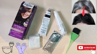 How to mix palette hair colour How To hair colour at home ampReview palettehaircolor [upl. by Henni24]