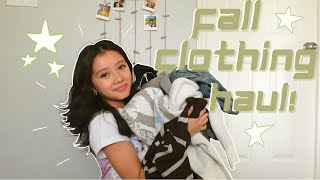 FALL CLOTHING HAUL 2022🪐 ft emmiol try on haulhonest review y2k early 2000’s pinterest [upl. by Iznekcam]