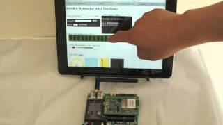 HTML5 WebSocket Wireless WiFi Embedded Module Control Hardware with a Web Browser on any Device [upl. by Nivre]
