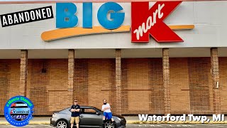 Abandoned BIG KMART Waterford Twp MI w MannyQuacioua savethekmarts reels explore [upl. by Nachison]