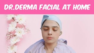 DrDerma Whitening Facial kit dr derma Facial karnay ka tarika [upl. by Parrisch]