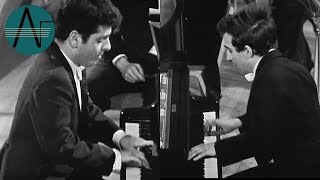 Barenboim Ashkenazy Double Concerto  Documentary of 1966 [upl. by Anaibaf]