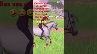 Humour equestrian cheval edit horse humour [upl. by Phelgen]