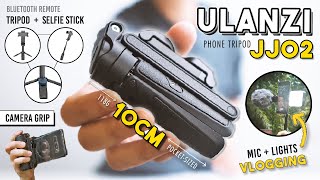 Ulanzi JJ02 Review  The 5in1 Extendable Phone Tripod amp Grip [upl. by Stacie]