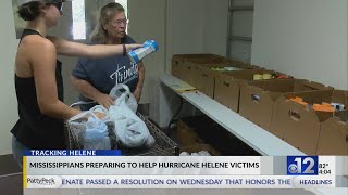 Mississippians prepare to help Hurricane Helene victims [upl. by Issim]