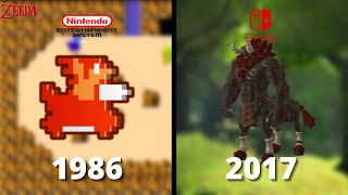 Evolution of The Legend of Zelda Lynel 1986  2017 [upl. by Yttig172]