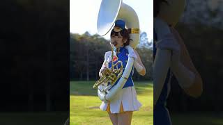 Female Playing Sousaphone [upl. by Heaps]