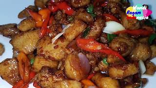 Resep Ayam Cincang Pedas [upl. by Mcclain]