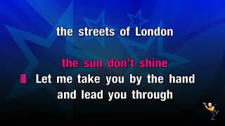 Streets Of London  Ralph McTell KARAOKE [upl. by Towill]