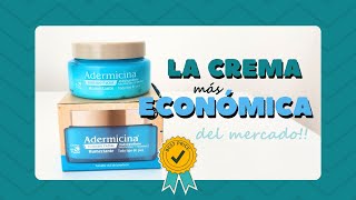 Reseña de una crema hidratante muy ECONOMICA ADERMICINA cuidado facial HUMECTANTE [upl. by Pax307]